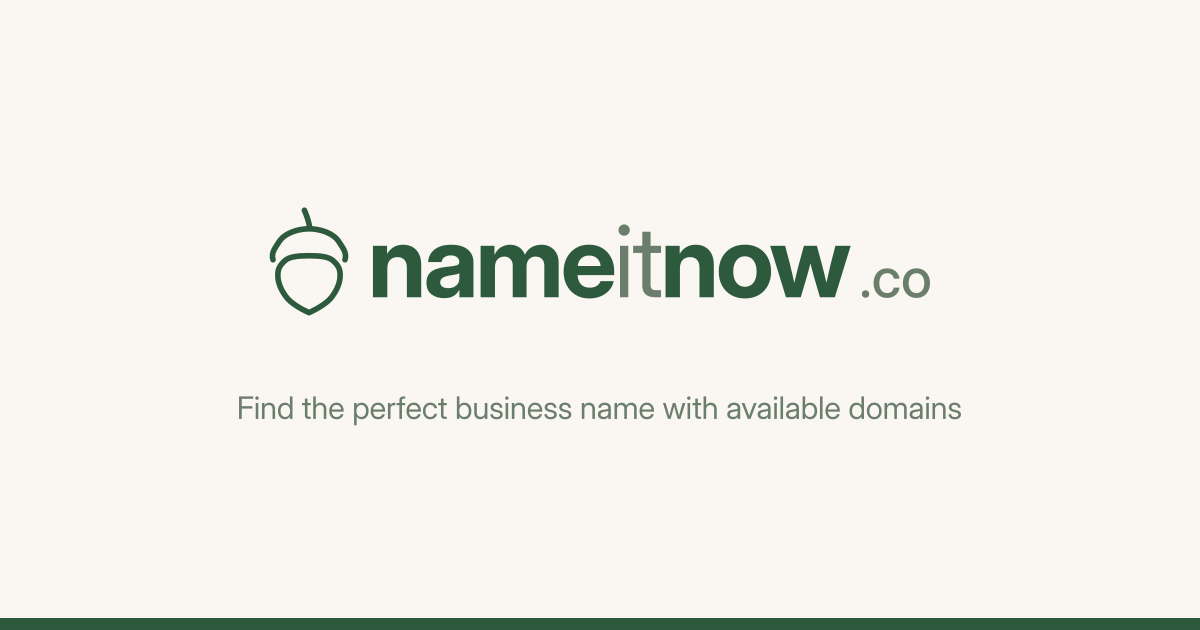 Every name generator I tried suggested names whose domain went in 2017. So I built one that checks f